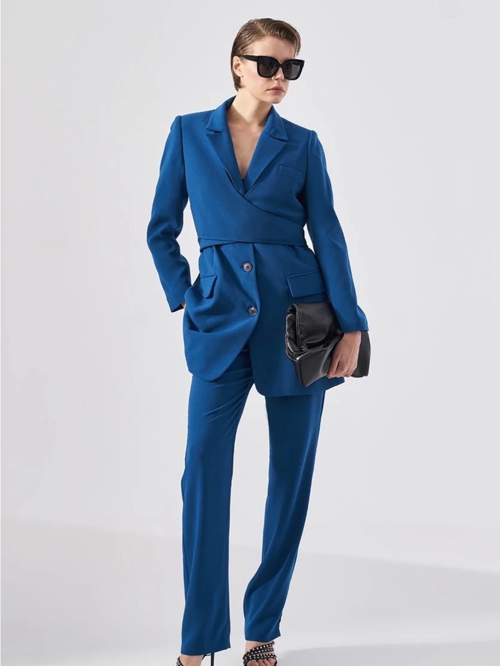 NWOT Blazer & Trousers Set made in Turkey